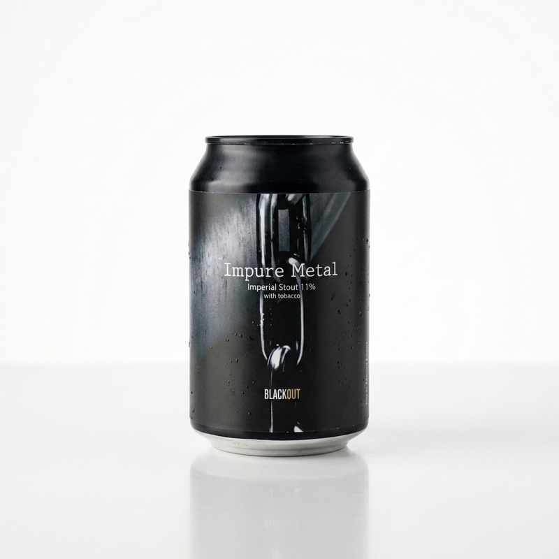 Impure Metal - Blackout Brewing Stout - Imperial / Double 330ml - 1
