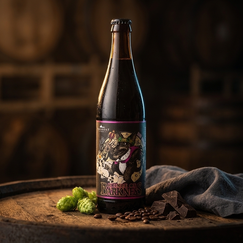Prince of Barkness (2025) - Transient Artisan Ales Stout - Imperial / Double Coffee 500ml - 1