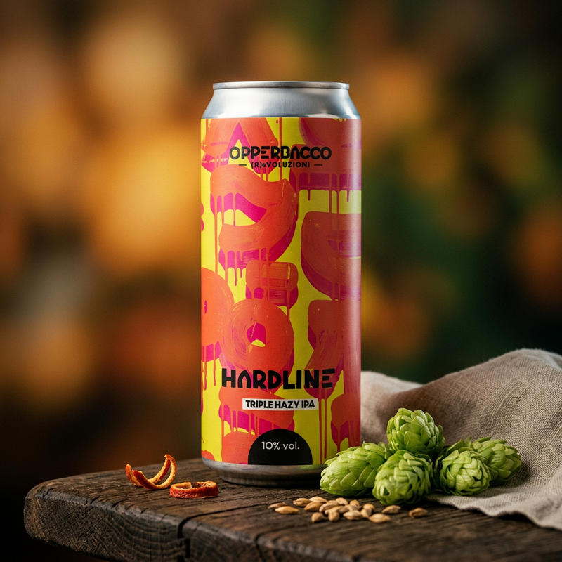 Hardline - OpperBacco IPA - Triple New England / Hazy 330ml - 2