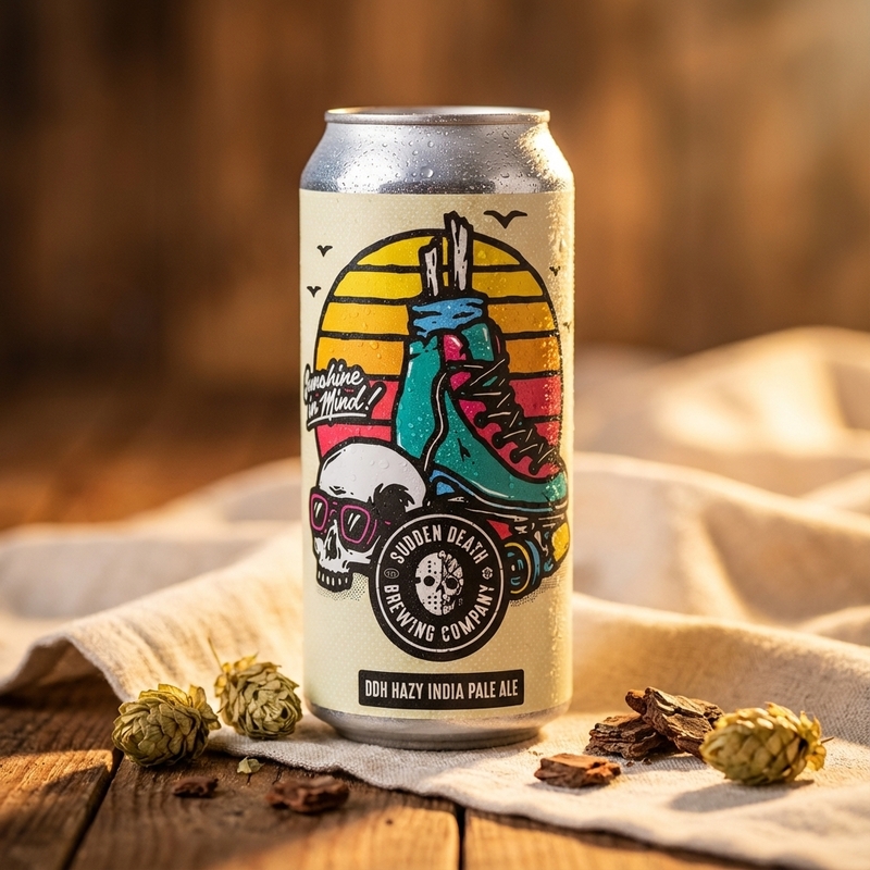 Rollermania - Sudden Death Brewing Co. IPA - American 440ml - 1