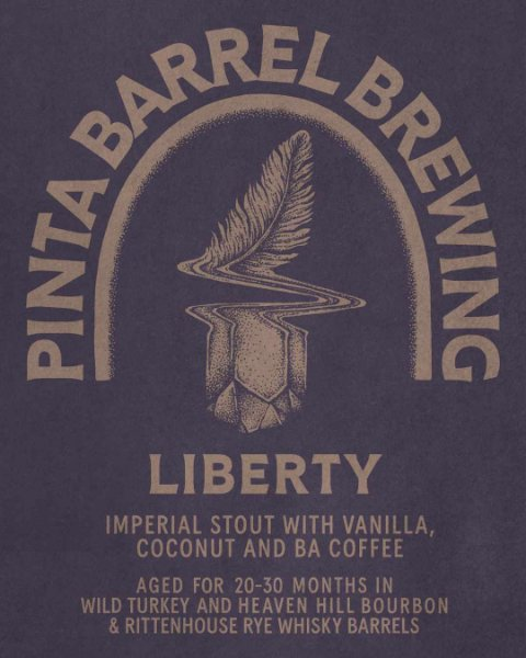 Liberty 2025 - PINTA Stout - Imperial / Double 330ml - 1