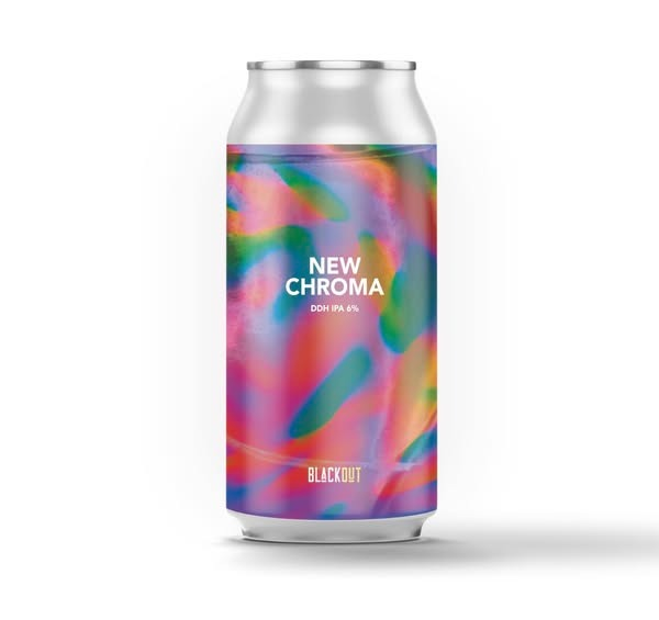 New Chroma - Blackout Brewing IPA - New England / Hazy 440ml - 1