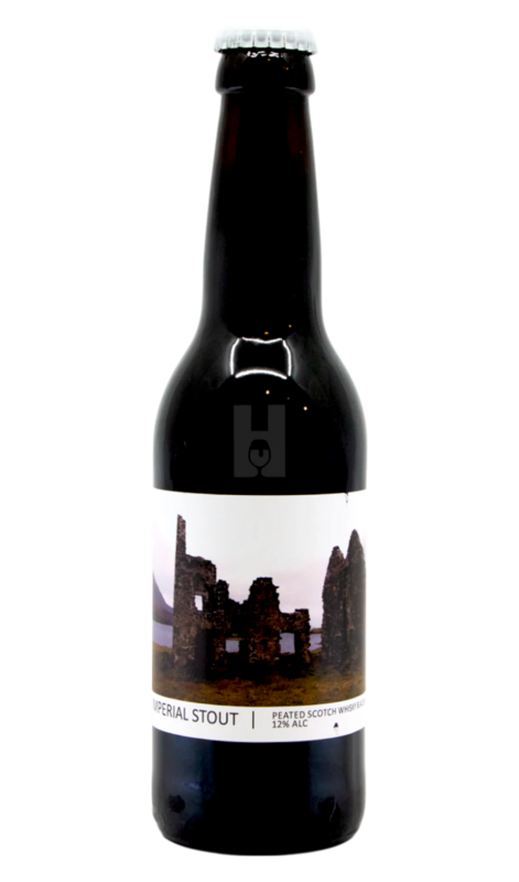 IMPERIAL STOUT – PEATED SCOTCH WHISKY B.A 16 MOIS - Popihn Stout - Imperial / Double 330ml - 1
