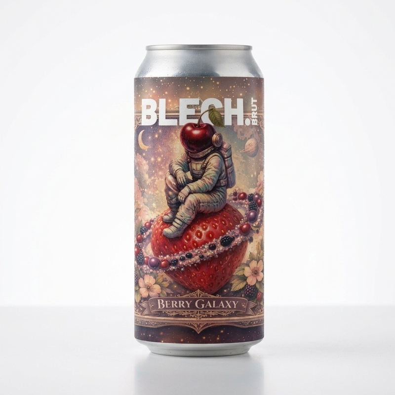 Berry Galaxy - Blech.Brut Sour - Smoothie / Pastry 440ml - 2