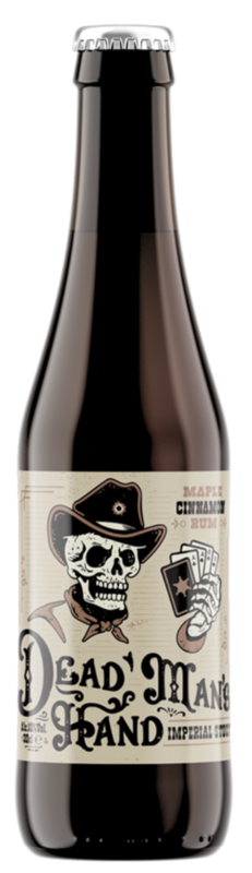 Dead Man's Hand Rhum - Brouwerij Het Nest Stout - Imperial / Double 330ml - 1