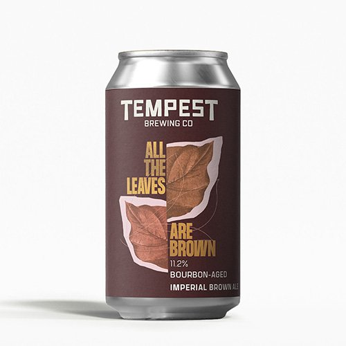 All the Leaves Are Brown (Heaven Hill Bourbon BA) - Tempest Brewing Co Brown Ale - Imperial / Double 330ml - 1
