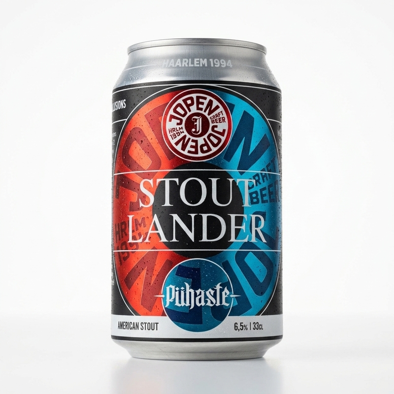 Stoutlander - Jopen Stout - American 330ml - 2