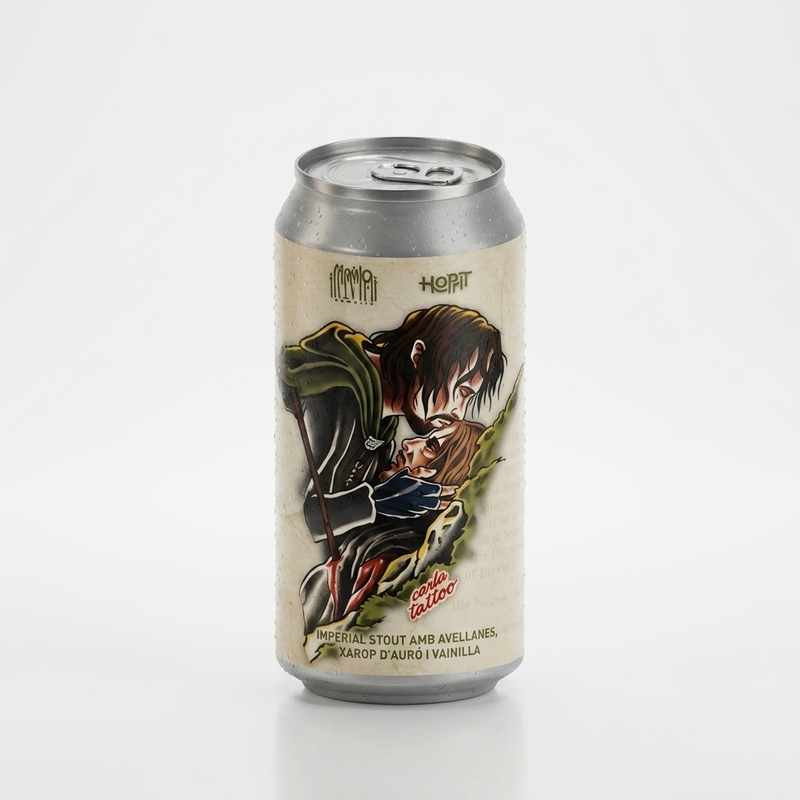 The Brotherhood - Cerveses Hoppit Stout - Imperial / Double 440ml - 2