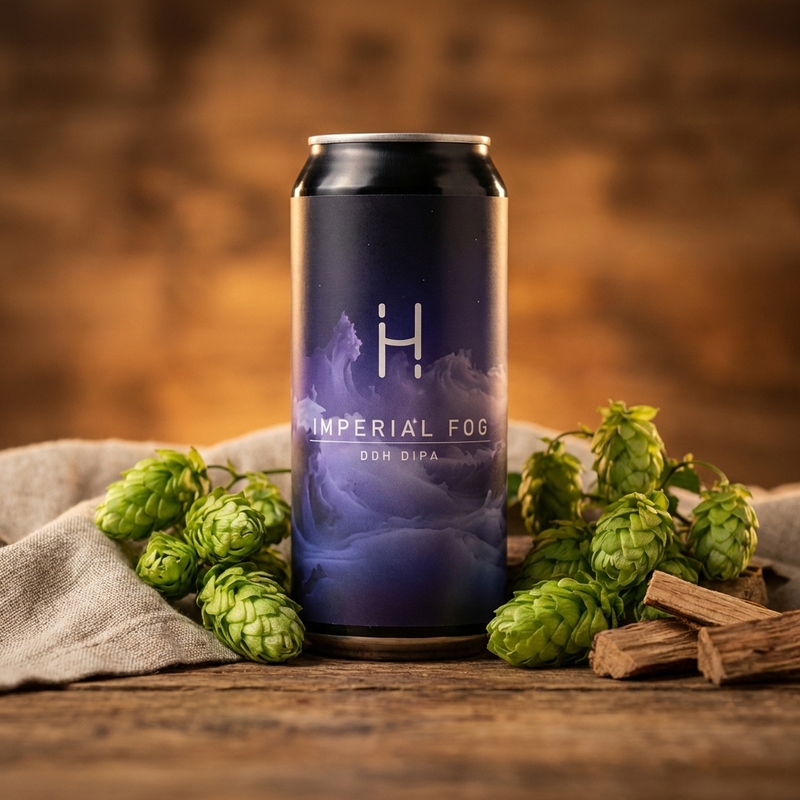 Imperial Fog - Hopalaa IPA - Imperial / Double New England / Hazy 440ml - 1