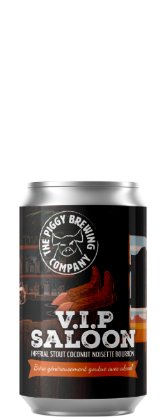 Vip Saloon - The Piggy Brewing Company Stout - Imperial / Double 330ml - 1