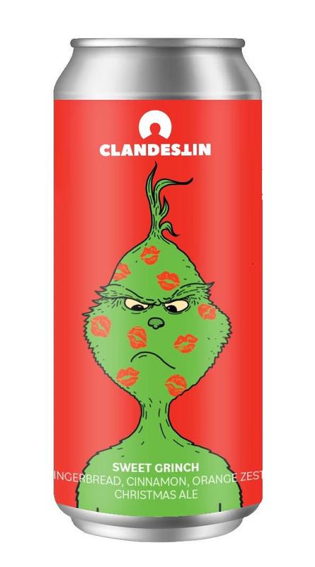 Sweet Grinch - Clandestin Beer Winter Ale 500ml - 1