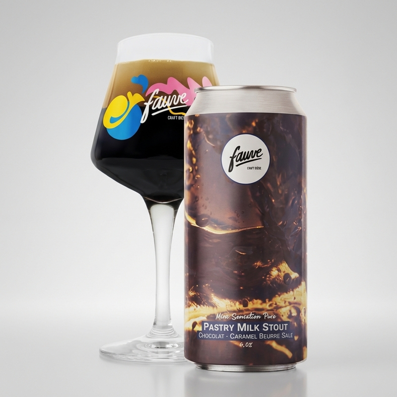 Mini Sensation Pure - Fauve Stout - Milk / Sweet 440ml - 1