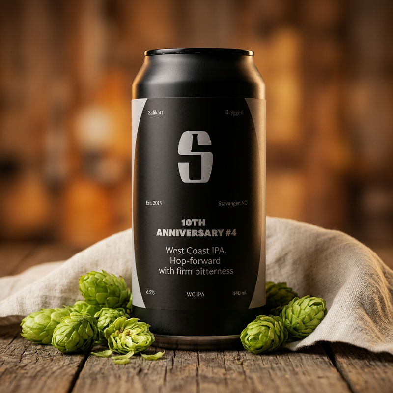 10th Anniversary #4 - Salikatt IPA - American 440ml - 2