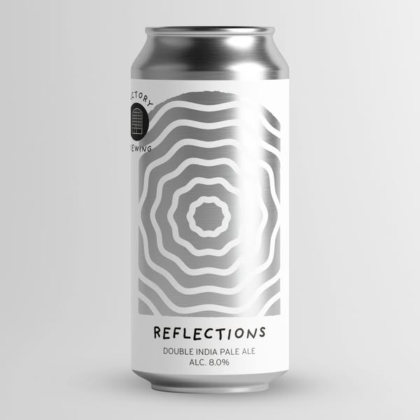 Reflections - Factory Brewing IPA - Imperial / Double New England / Hazy 440ml - 1