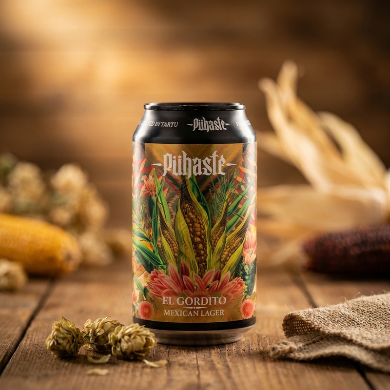 El Gordito - Pühaste Brewery Lager - Mexican 330ml - 2