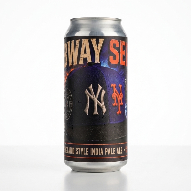 Subway Series - Tin Barn Brewing IPA - New England / Hazy 473ml - 2