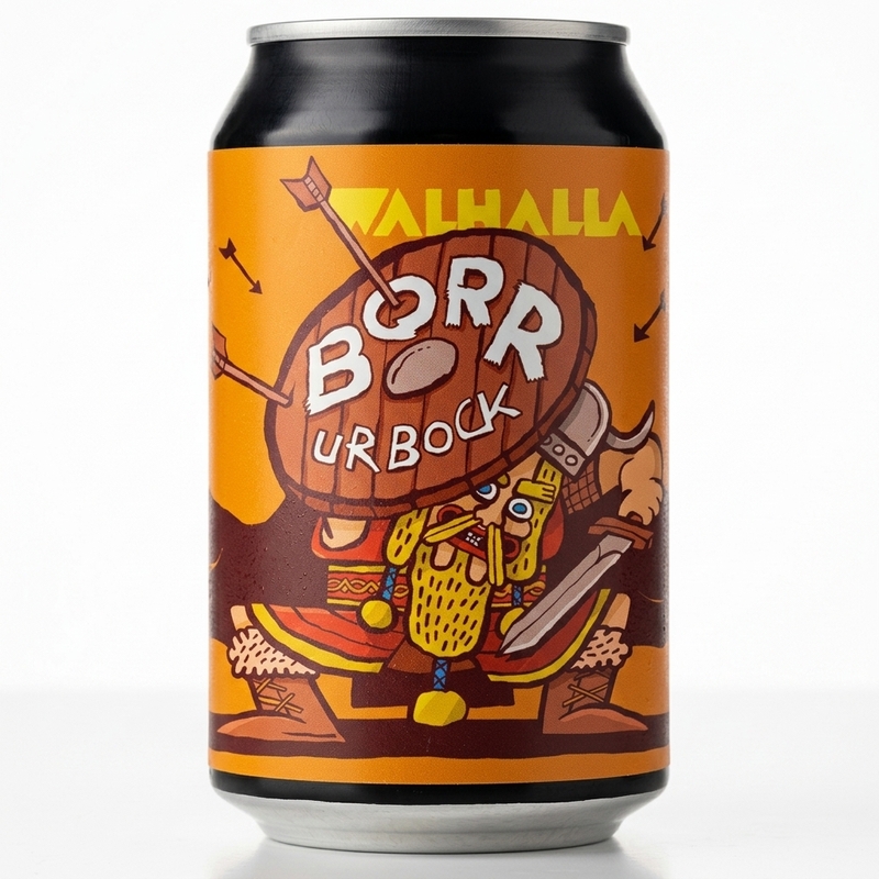 Borr - Walhalla Craft Beer Bock - Single / Traditional 330ml - 2