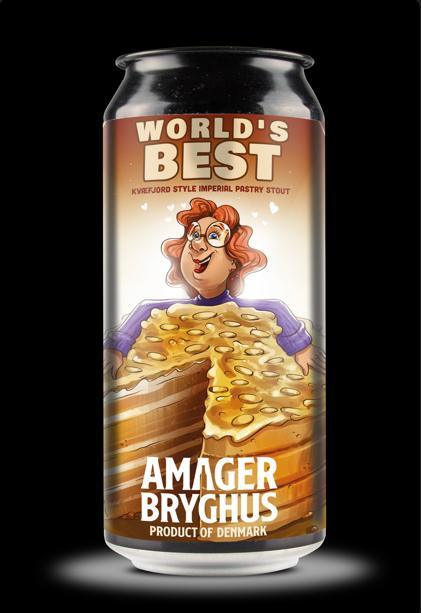 World's Best - Amager Bryghus Stout - Imperial / Double Pastry 440ml - 1