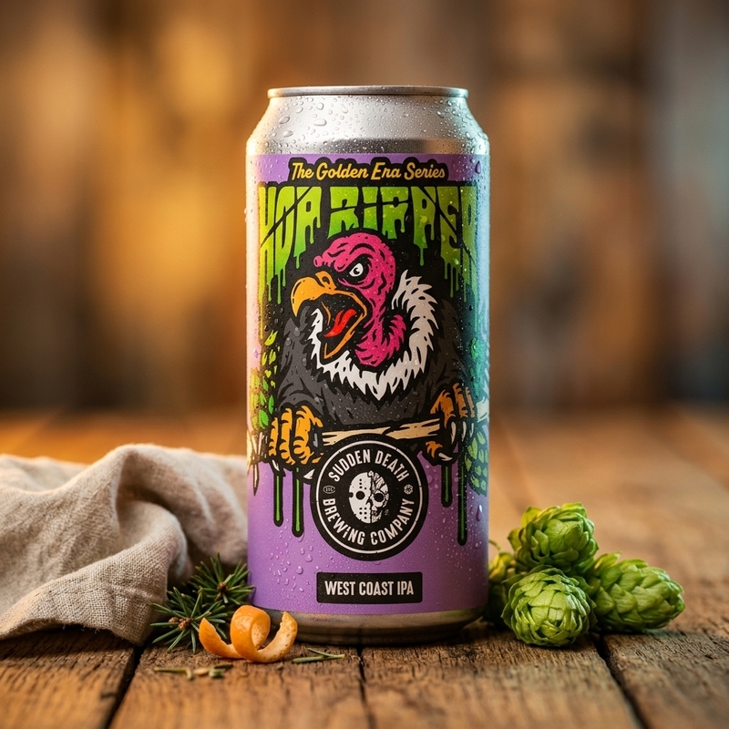 Hop Ripper - Sudden Death Brewing Co. IPA - American 440ml - 1