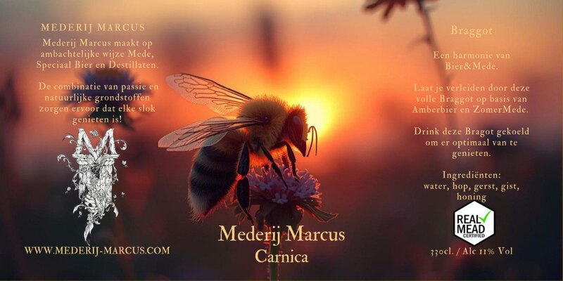 Braggot Carnica - Mederij Marcus Mead - Braggot 330ml - 1
