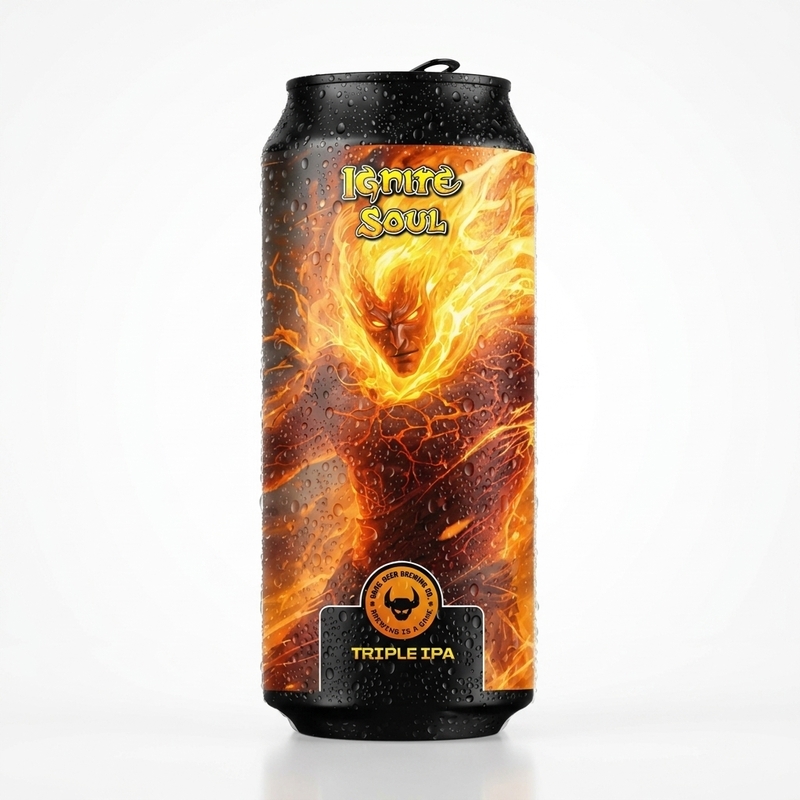 Ignite Soul - Game Over Brewing Co. IPA - Triple New England / Hazy 440ml - 1