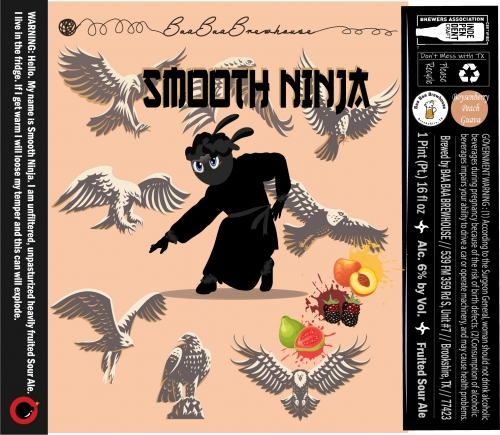 Smooth Ninja - Eagle - Baa Baa Brewhouse Sour - Fruited 473ml - 1