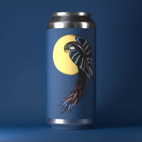 Slice of Moonshine - Bad Seed Brewing IPA - Black / Cascadian Dark Ale 440ml - 1