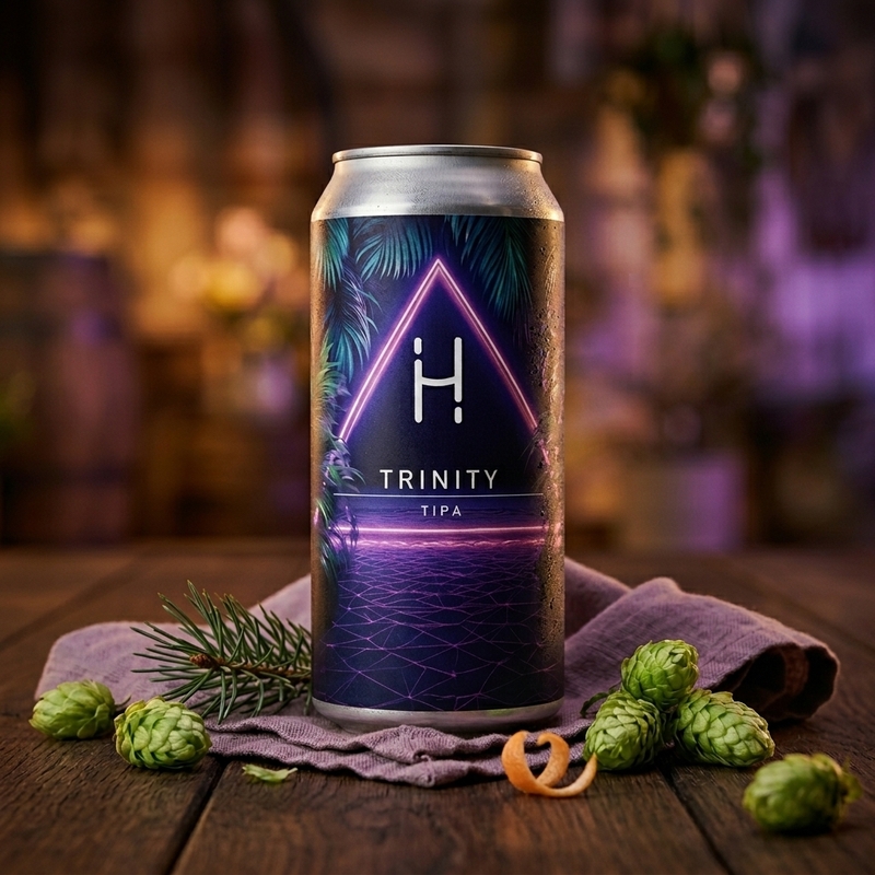 Trinity - Hopalaa! Brewery IPA - Triple New England / Hazy 440ml - 1