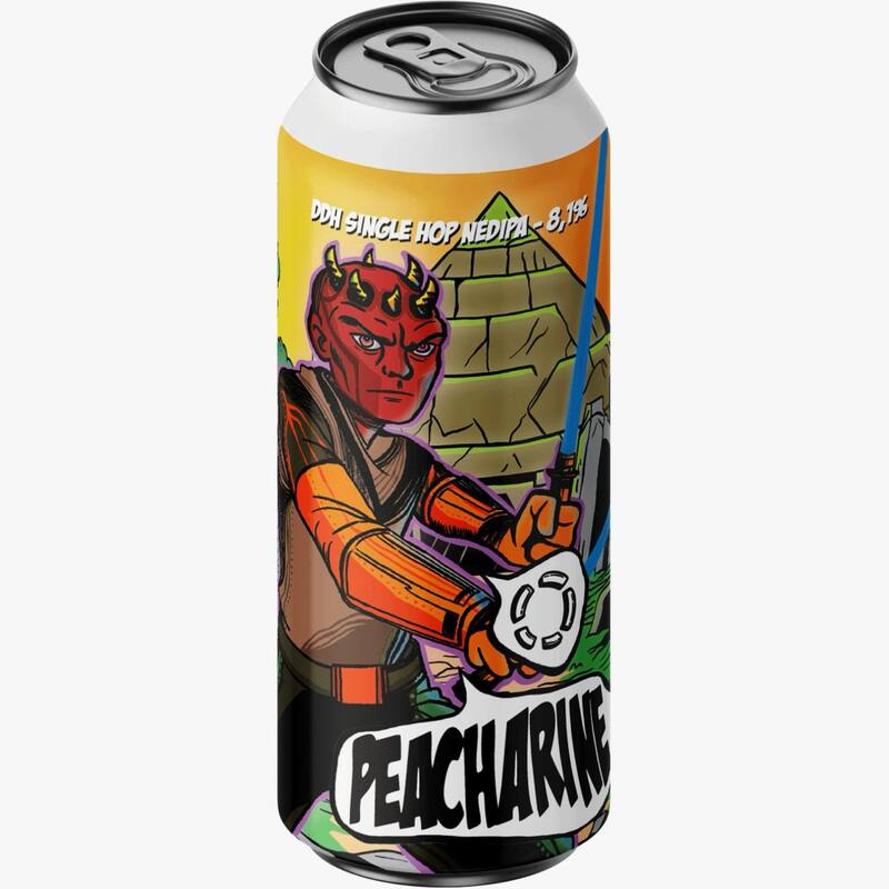 Peacharine - Brouwerij LOST IPA - Imperial / Double New England / Hazy 500ml - 1