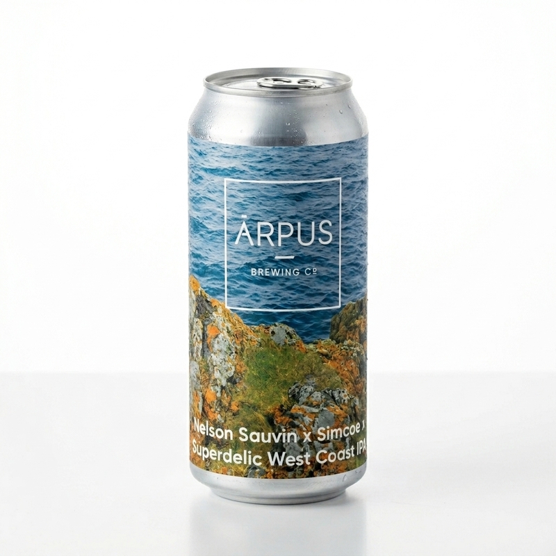Nelson Sauvin x Simcoe x Superdelic West Coast IPA - Ārpus Brewing Co. IPA - American 440ml - 2