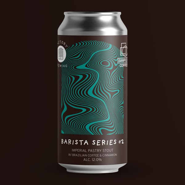 Barista Series #2 (Brazilian Coffee & Cinnamon) - Factory Brewing Stout - Imperial / Double Pastry 440ml - 1