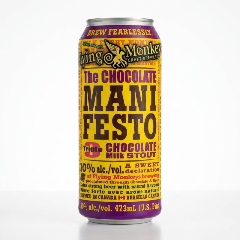 Het Chocolademanifest - Flying Monkeys Craft Brewery Stout - Imperial / Double Milk nullml - 2