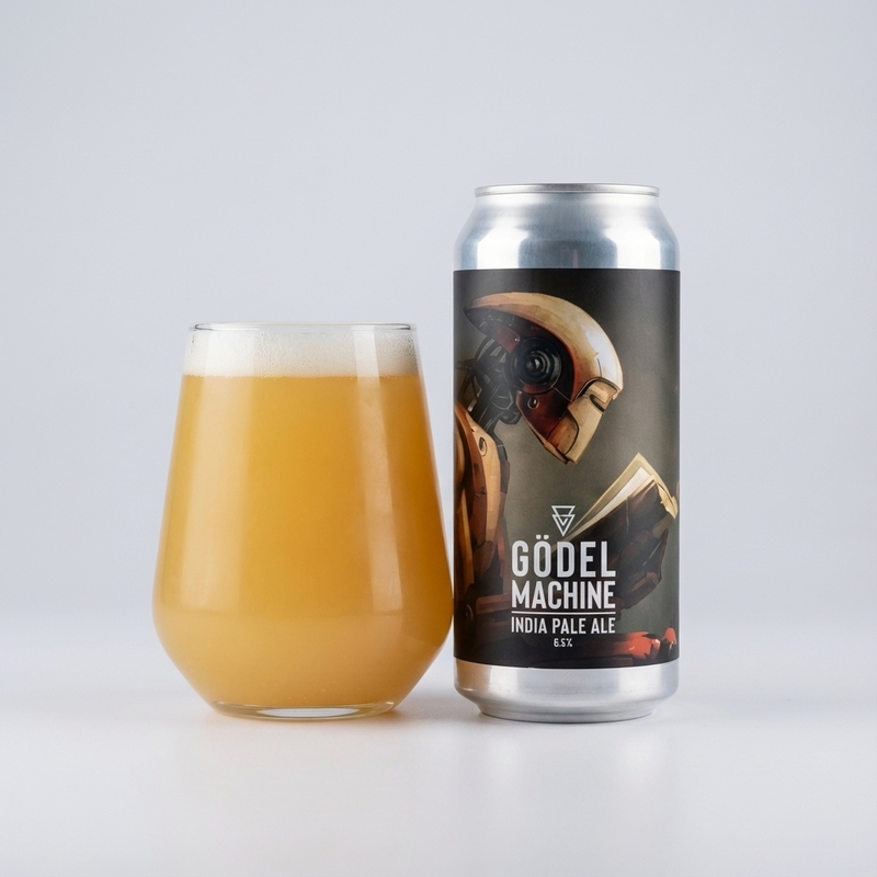 Gödel Machine - Azvex Brewing Company IPA - New England / Hazy 440ml - 1