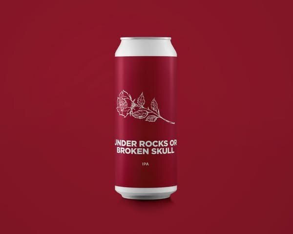 Under Rocks Or Broken Skull - Pomona Island Brew Co. IPA - New England / Hazy 440ml - 1