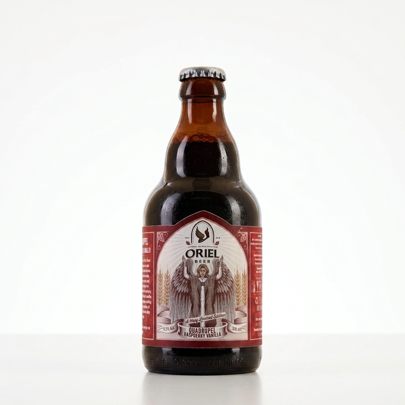 Quadrupel Raspberry Vanilla - Oriel Beer Belgian Quadrupel 330ml - 2