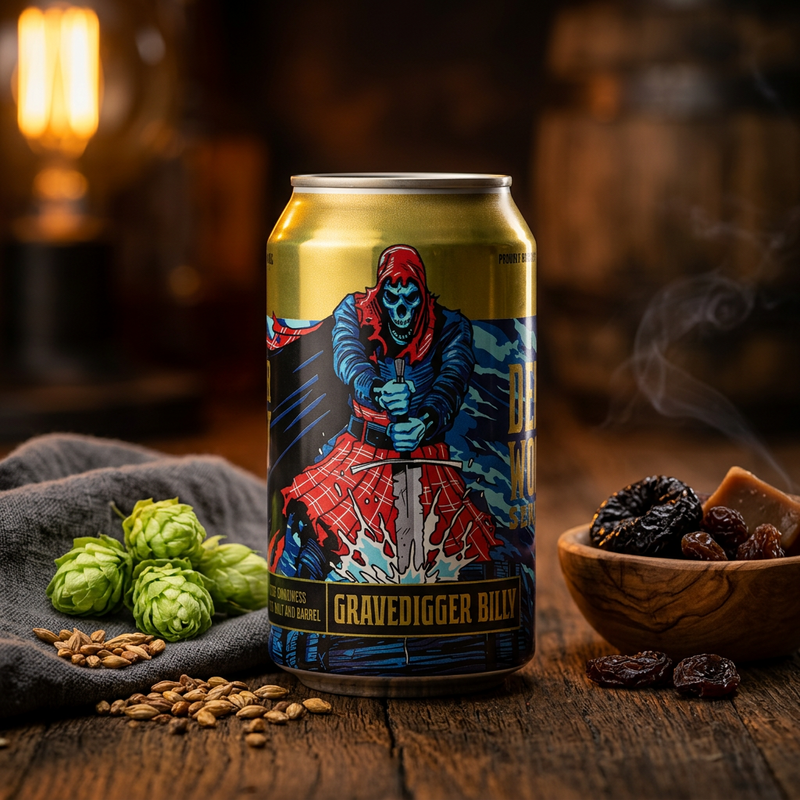 Gravedigger Billy 2025 - Revolution Brewing Scotch Ale / Wee Heavy 355ml - 1