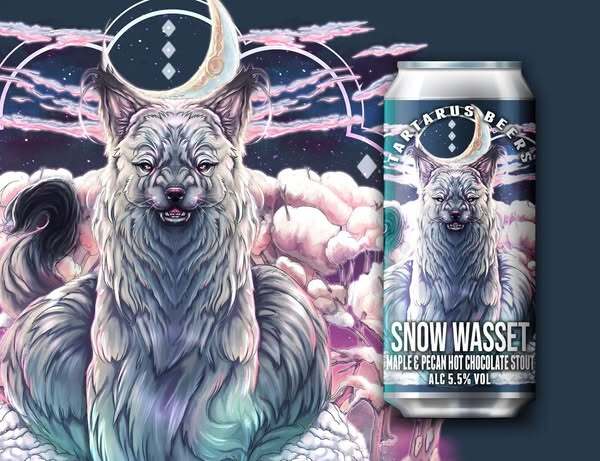 Snow Wasset - Tartarus Beers Stout - Pastry 440ml - 1