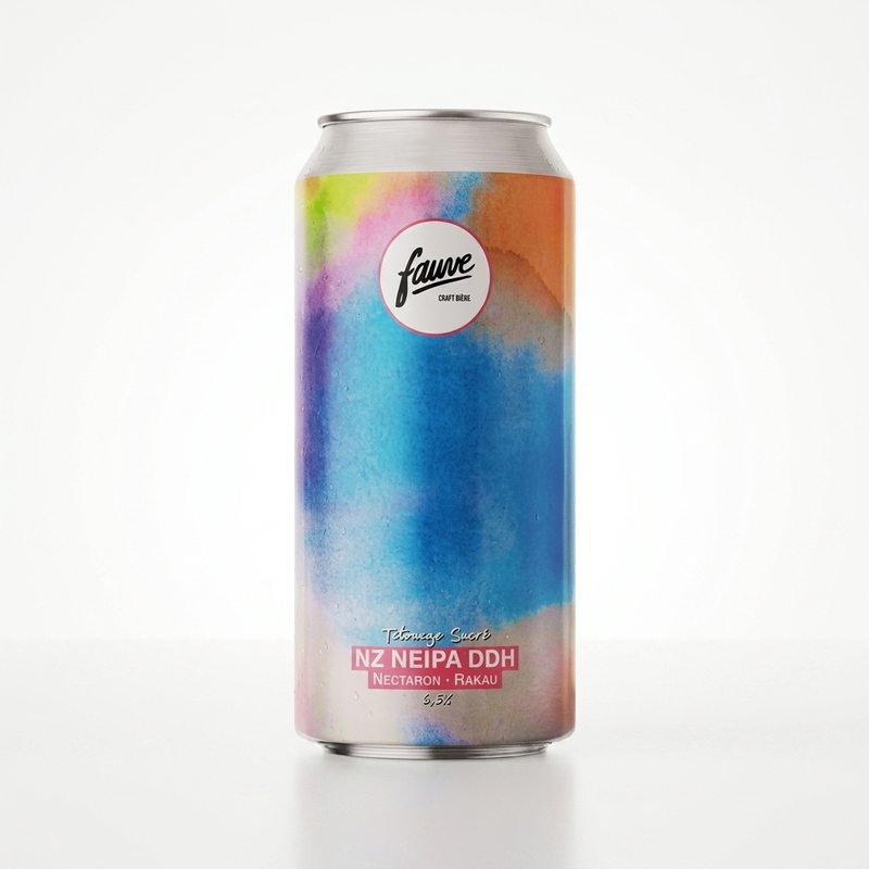 Le Cri des Antipodes - Fauve Craft Bière IPA - Imperial / Double New England / Hazy 440ml - 2