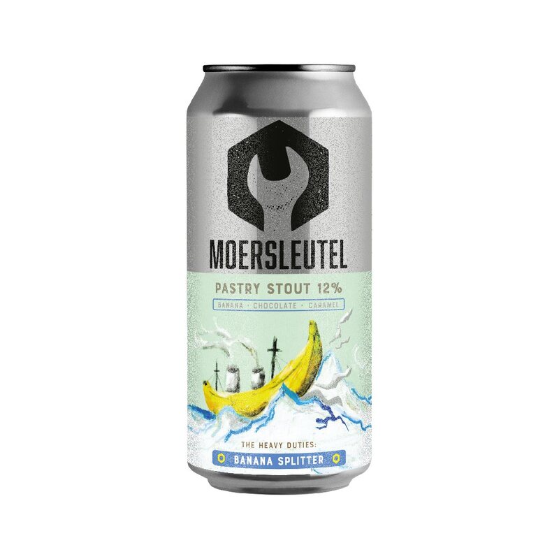 Banana Splitter - Moersleutel Craft Brewery Stout - Pastry 440ml - 1