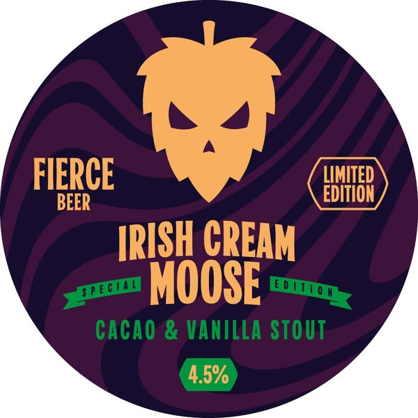 Irish Cream Moose - Fierce Beer Stout - Other 440ml - 1