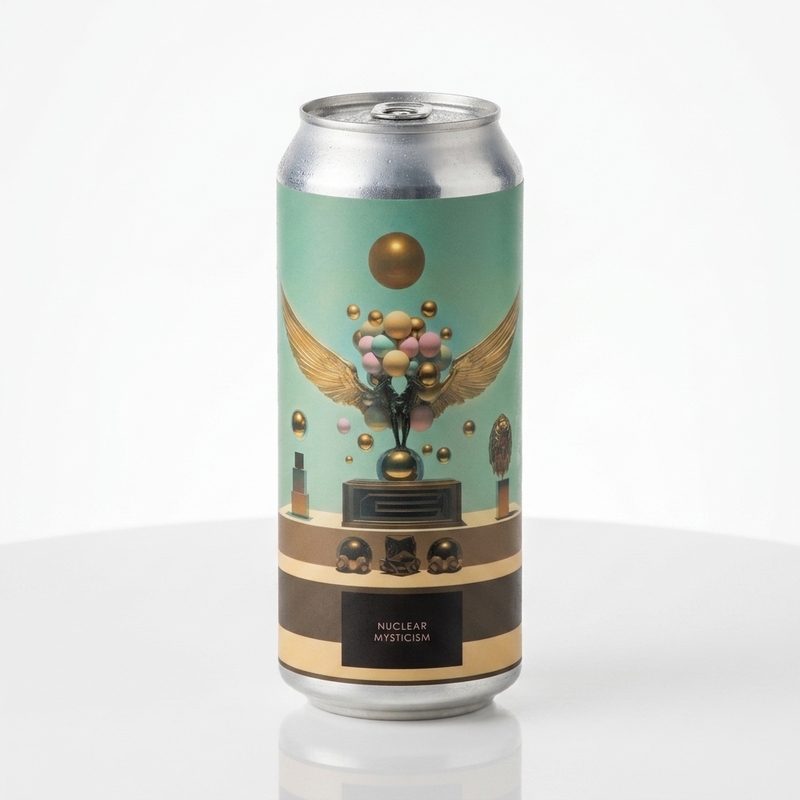 Nuclear Mysticism / Omnipollo - TEST IPA - Imperial / Double New England / Hazy 473ml - 2