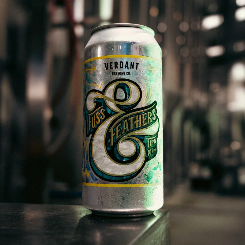 Fuss & Feathers - Verdant Brewing Co IPA - Triple New England / Hazy 440ml - 1