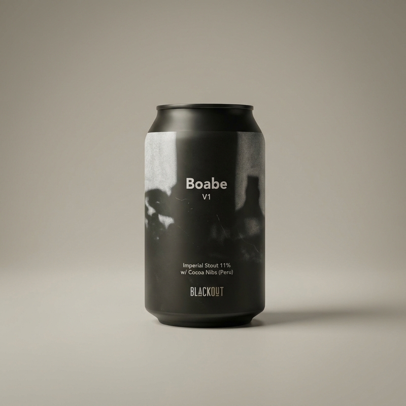 Boabe - V1 (Peru) - Blackout Brewing Stout - Imperial / Double 330ml - 1