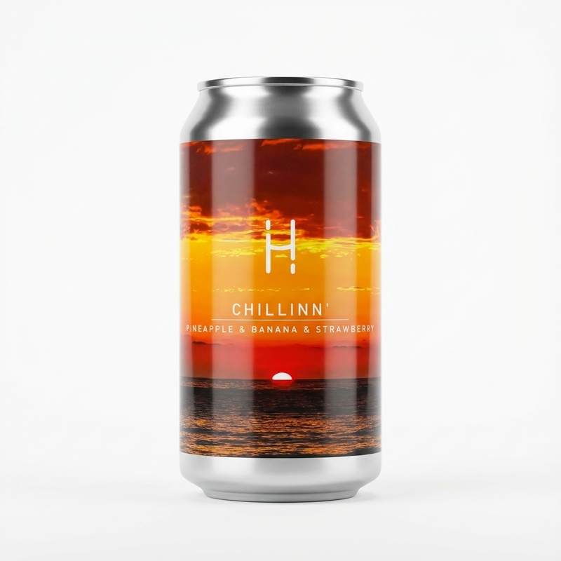 Chillinn': Pineapple & Banana & Strawberry - Hopalaa Fruit Beer 440ml - 1
