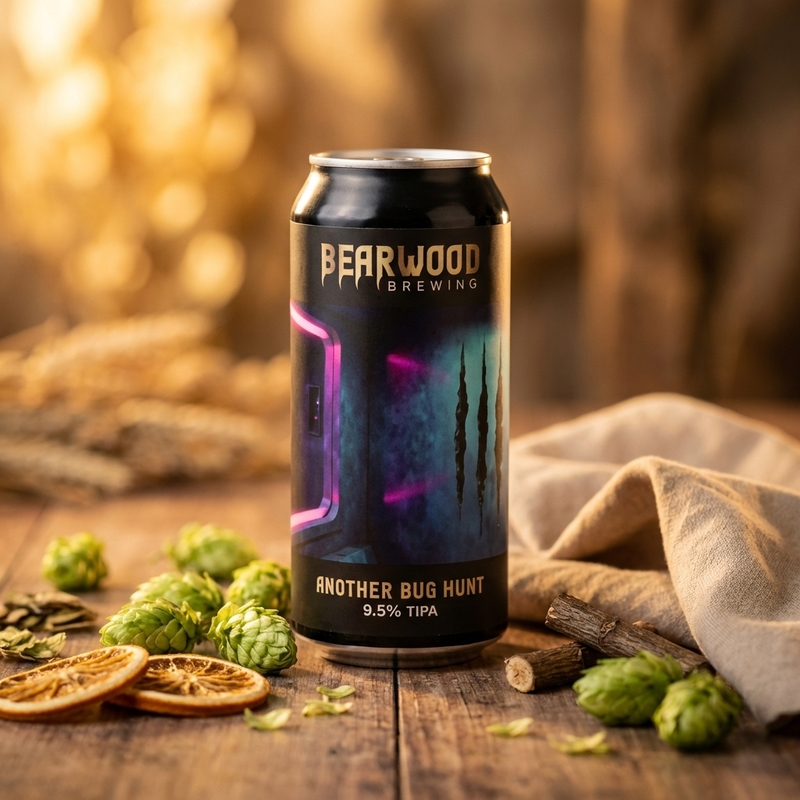 Another Big Hunt - Bearwood Brewing IPA - Triple New England / Hazy 440ml - 2