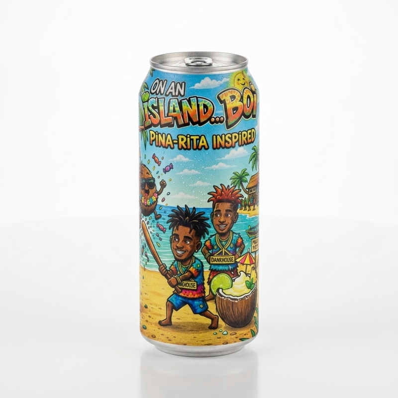 On An Island...Boi - DankHouse Brewing Company Sour - Fruited 473ml - 2