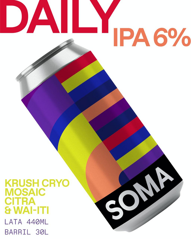 Daily - SOMA Beer IPA - New England / Hazy 440ml - 1