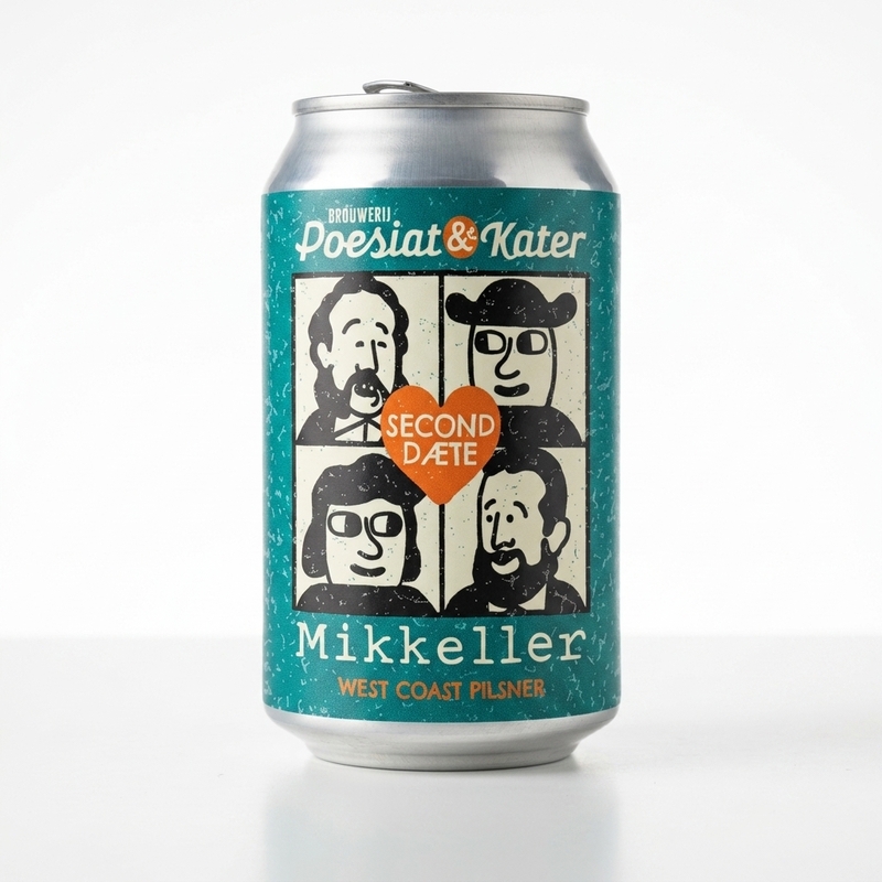 Second Dæte - Brouwerij Poesiat & Kater Pilsner - Other 330ml - 2