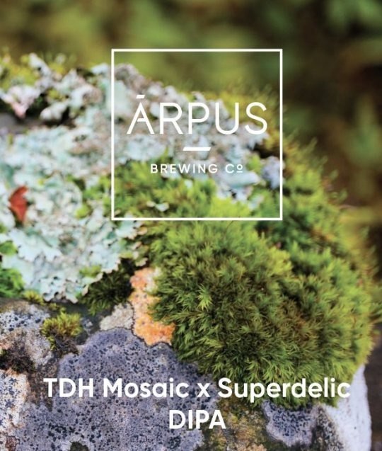 TDH Mosaic x Superdelic DIPA - Ārpus Brewing Co. IPA - Imperial / Double New England / Hazy 440ml - 1