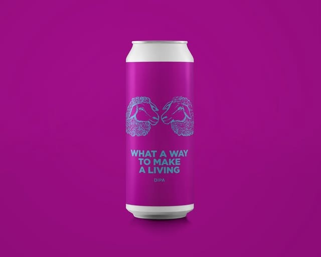 What A Way To Make A Living - Pomona Island Brew Co. IPA - Imperial / Double New England / Hazy 440ml - 1